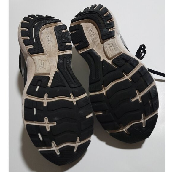 Women's Black White Brooks Ghost 15 Athletic Shoes size 7 - Picture 5 of 9